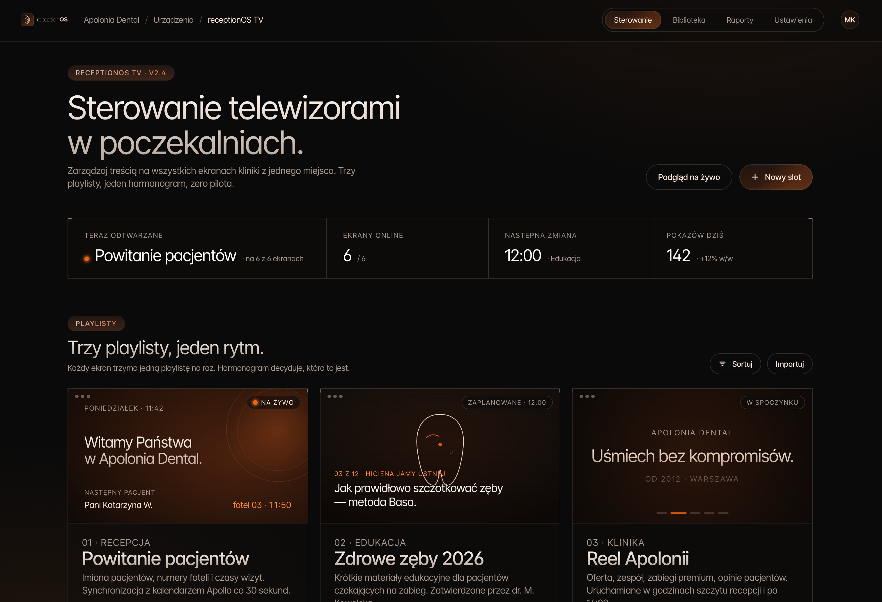 receptionTV — Poczekalnia, która sprzedaje.